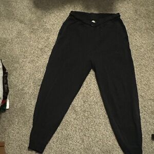 Nike Black Ribbed Joggers
